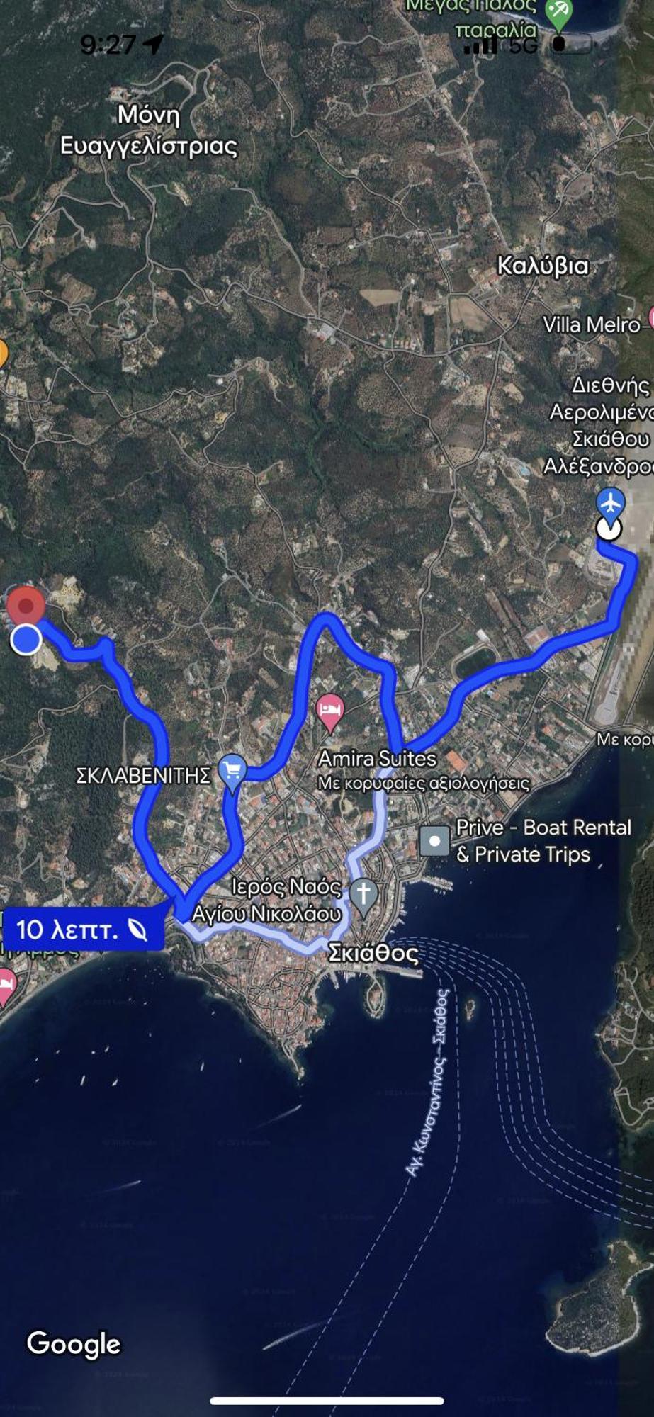 Skiathos Zeus Apartment Eksteriør billede